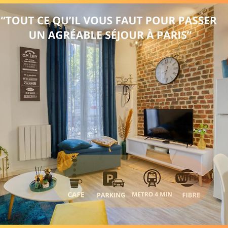 Escale A Paris Metro & Parking Appartement Saint-Ouen  Buitenkant foto
